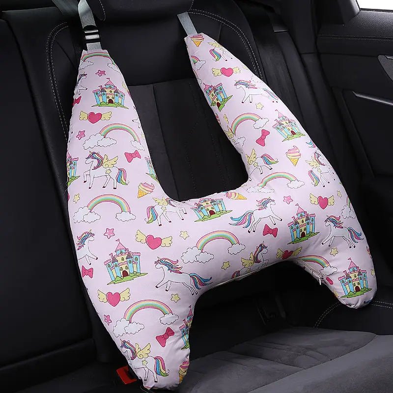 HeadRest™ - Soutien-tête pour enfant en forme de H pour siège de voiture. - BE HAPPY BABYS