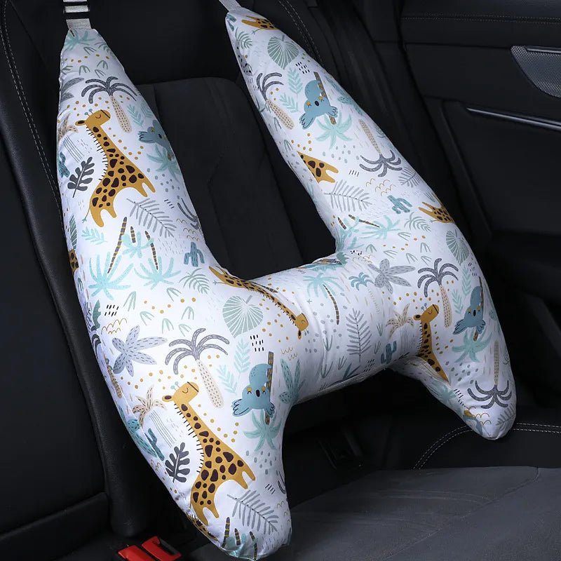 HeadRest™ - Soutien-tête pour enfant en forme de H pour siège de voiture. - BE HAPPY BABYS