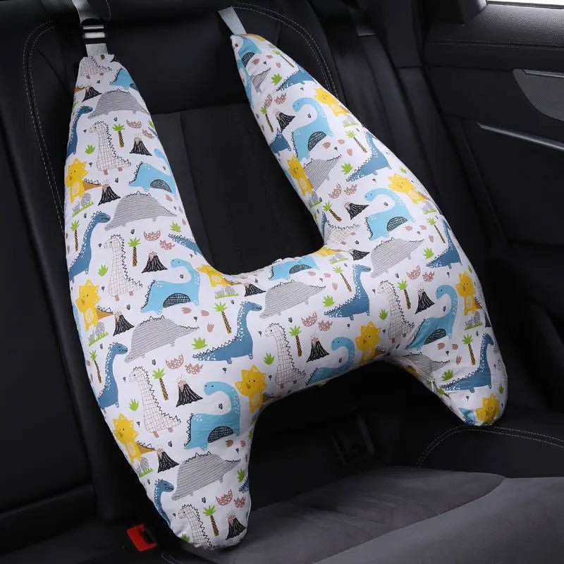 HeadRest™ - Soutien-tête pour enfant en forme de H pour siège de voiture. - BE HAPPY BABYS