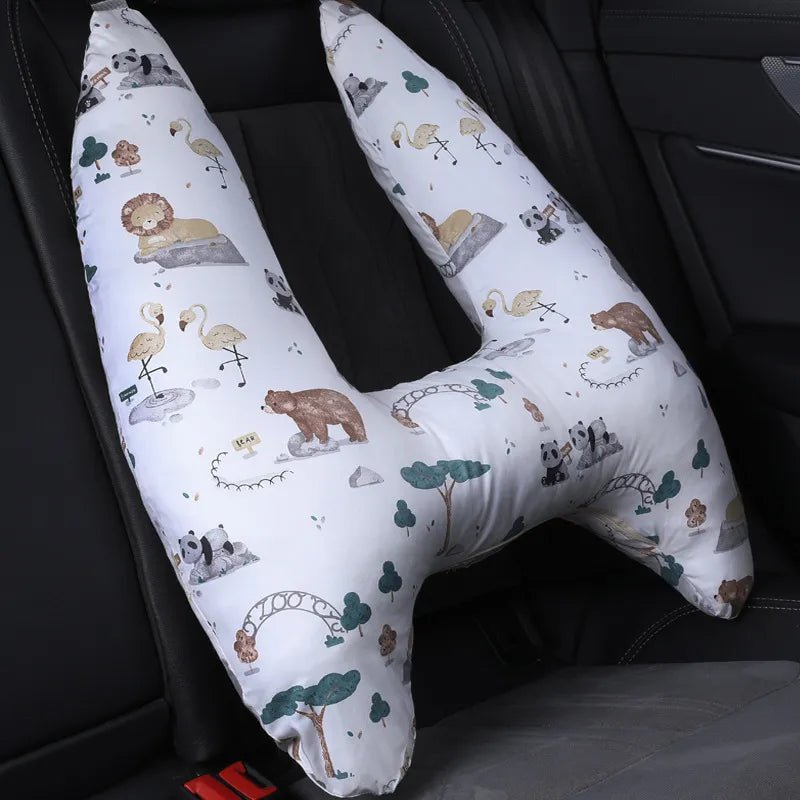 HeadRest™ - Soutien-tête pour enfant en forme de H pour siège de voiture. - BE HAPPY BABYS