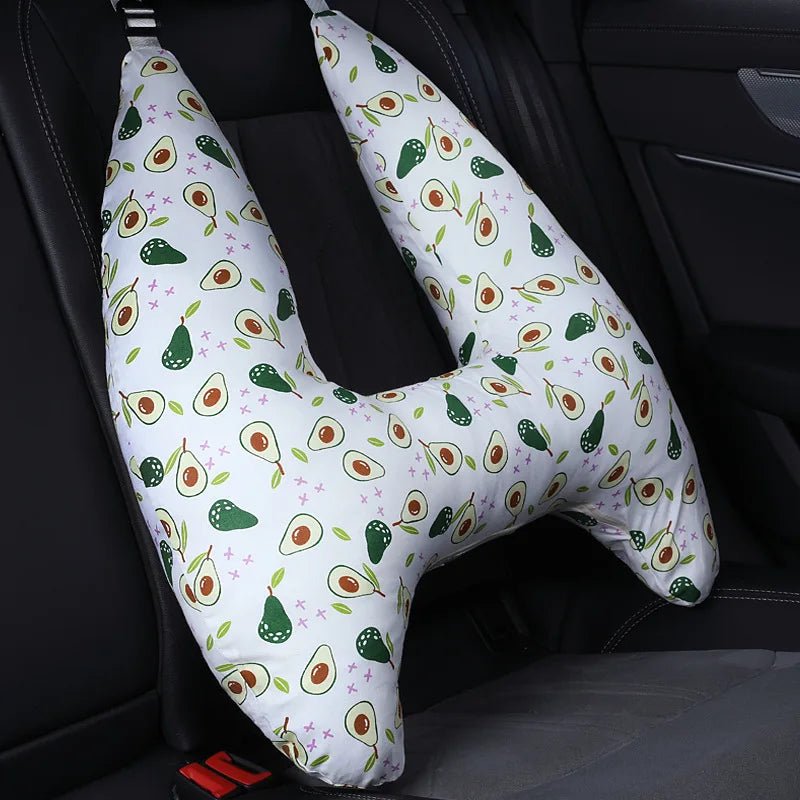 HeadRest™ - Soutien-tête pour enfant en forme de H pour siège de voiture. - BE HAPPY BABYS