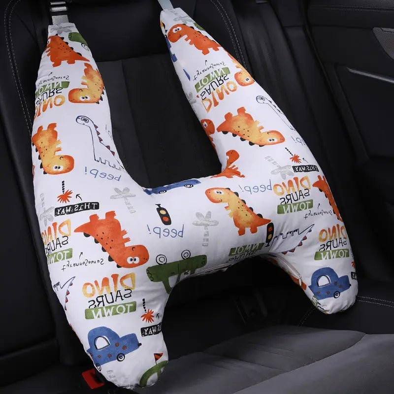 HeadRest™ - Soutien-tête pour enfant en forme de H pour siège de voiture. - BE HAPPY BABYS