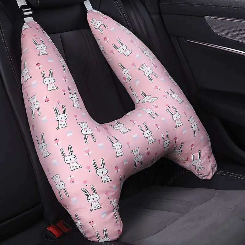 HeadRest™ - Soutien-tête pour enfant en forme de H pour siège de voiture. - BE HAPPY BABYS