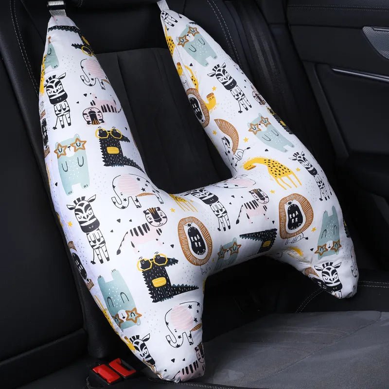 HeadRest™ - Soutien-tête pour enfant en forme de H pour siège de voiture. - BE HAPPY BABYS