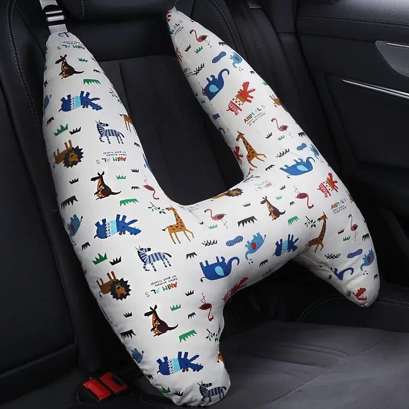 HeadRest™ - Soutien-tête pour enfant en forme de H pour siège de voiture. - BE HAPPY BABYS